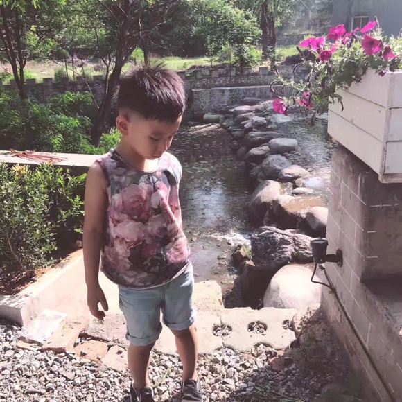 KIDS Vest (flower)- popupshop - Picture 9 of 9